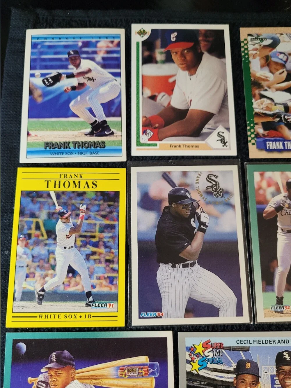 Frank Thomas Trading Card Lot